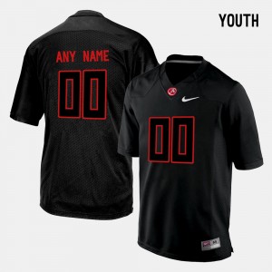 Youth Alabama Crimson Tide College Limited Football Black Custom #00 Jersey 759705-615
