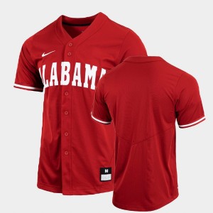 Men's Alabama Crimson Tide College Baseball Crimson Custom Replica Jersey 280223-479