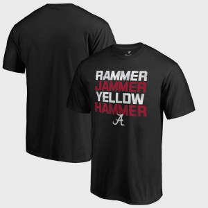 Men's Alabama Crimson Tide Bowl Game Black Hometown Collection Rammer Jammer T-Shirt 549803-814