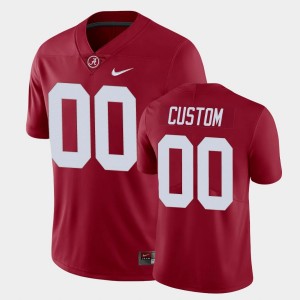 Men's Alabama Crimson Tide Limited Crimson Custom #00 Jersey 419699-729