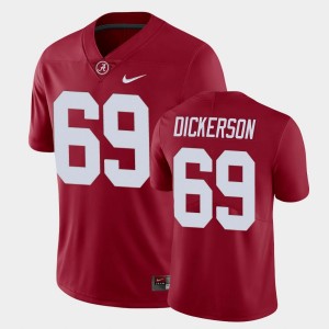 Men's Alabama Crimson Tide Limited Crimson Landon Dickerson #69 Jersey 806445-788