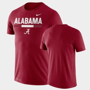 Men's Alabama Crimson Tide Team DNA Crimson Legend Performance T-Shirt 621486-301
